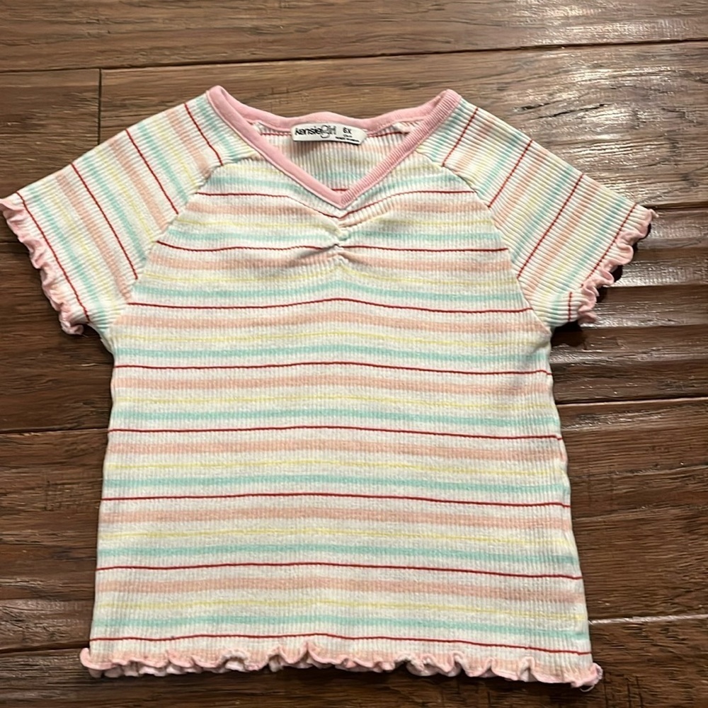Kensie Girl Size 6X Short Sleeve Shirt